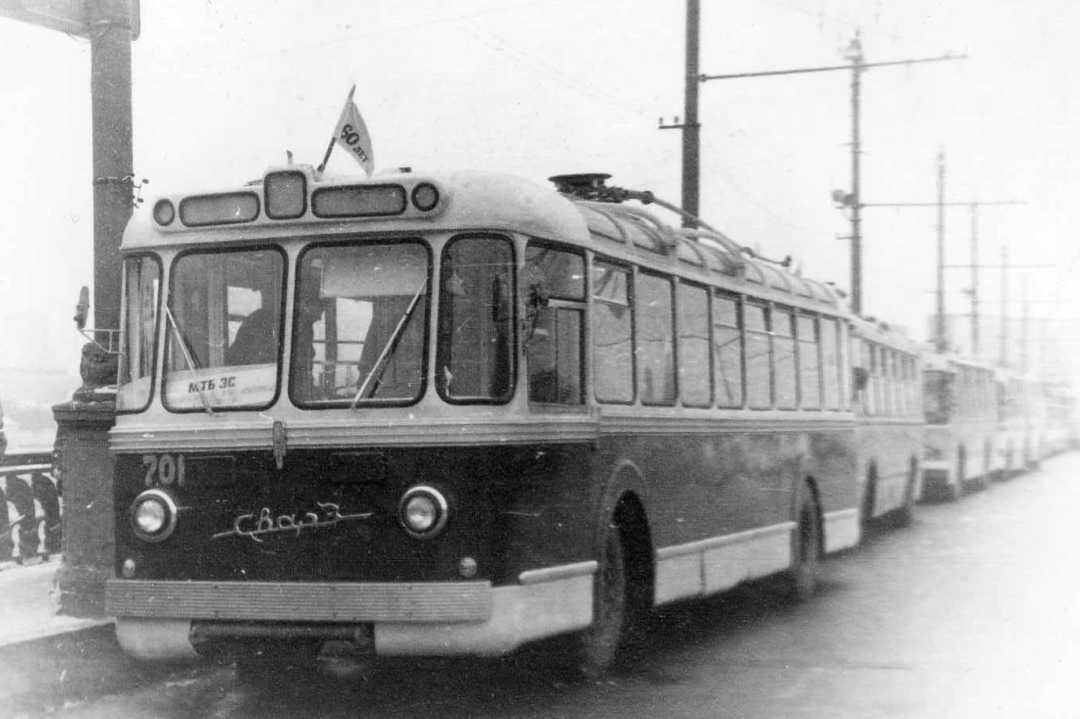 Москва, СВАРЗ МТБЭС № 701; Москва — Парад в честь 60-летия Московского троллейбуса 15 ноября 1993