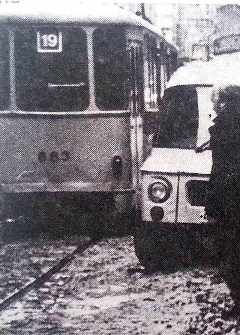 София — Исторически снимки — Трамвайни мотриси (1945–1989)