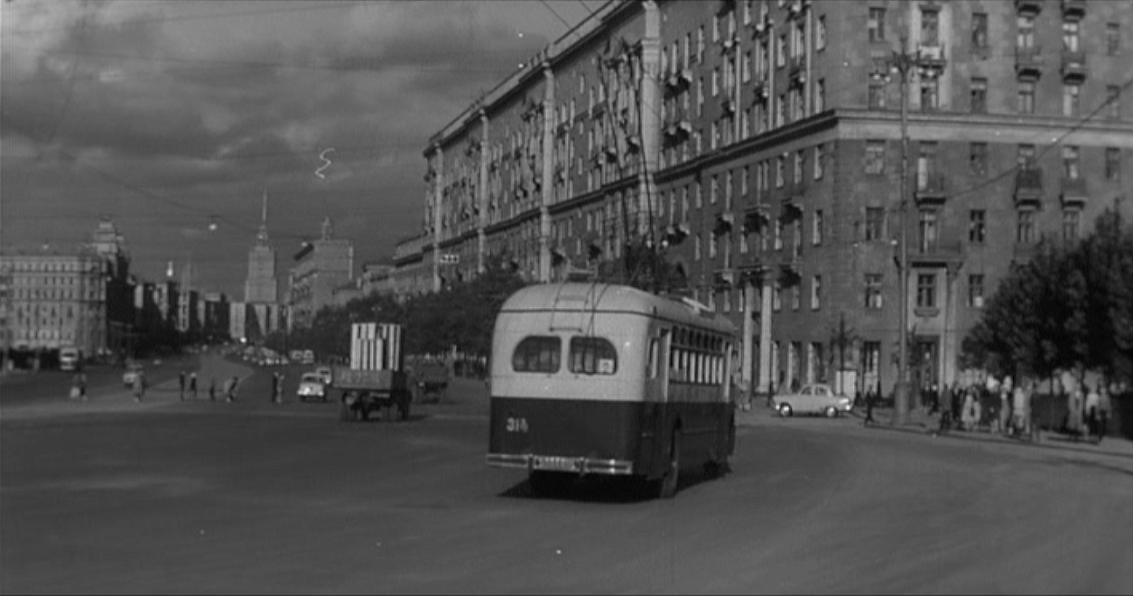 Moscow, MTB-10 # 314; Moscow — Trolleybuses in the movies