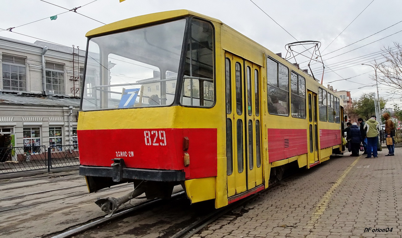 頓河畔羅斯托夫, Tatra T6B5SU # 829