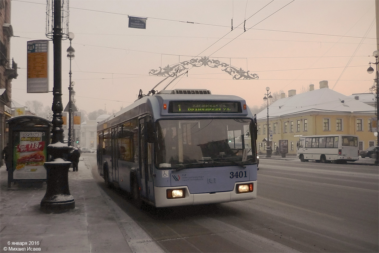 Saint-Petersburg, BKM 321 č. 3401