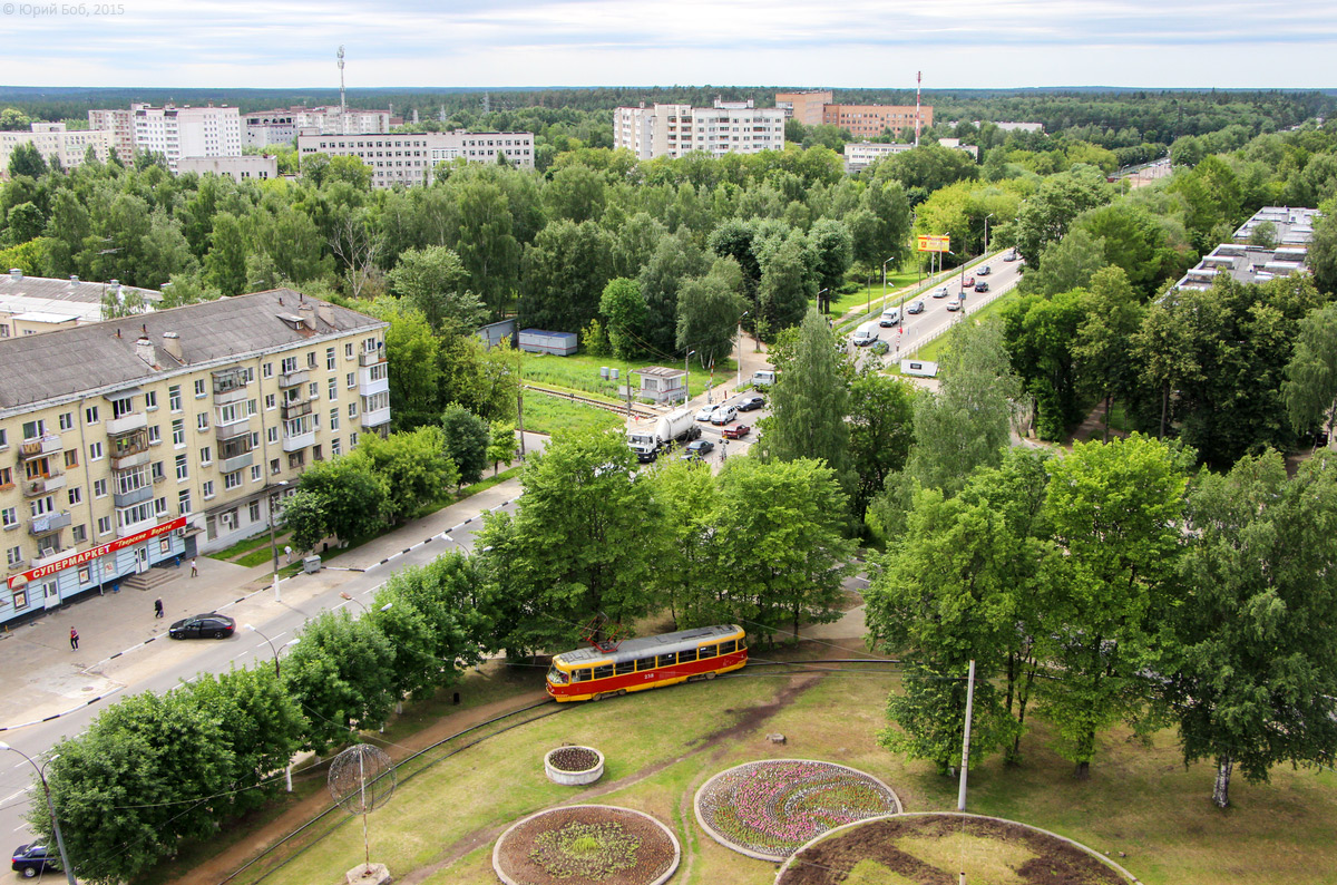 Tver — Streetcar terminals and rings