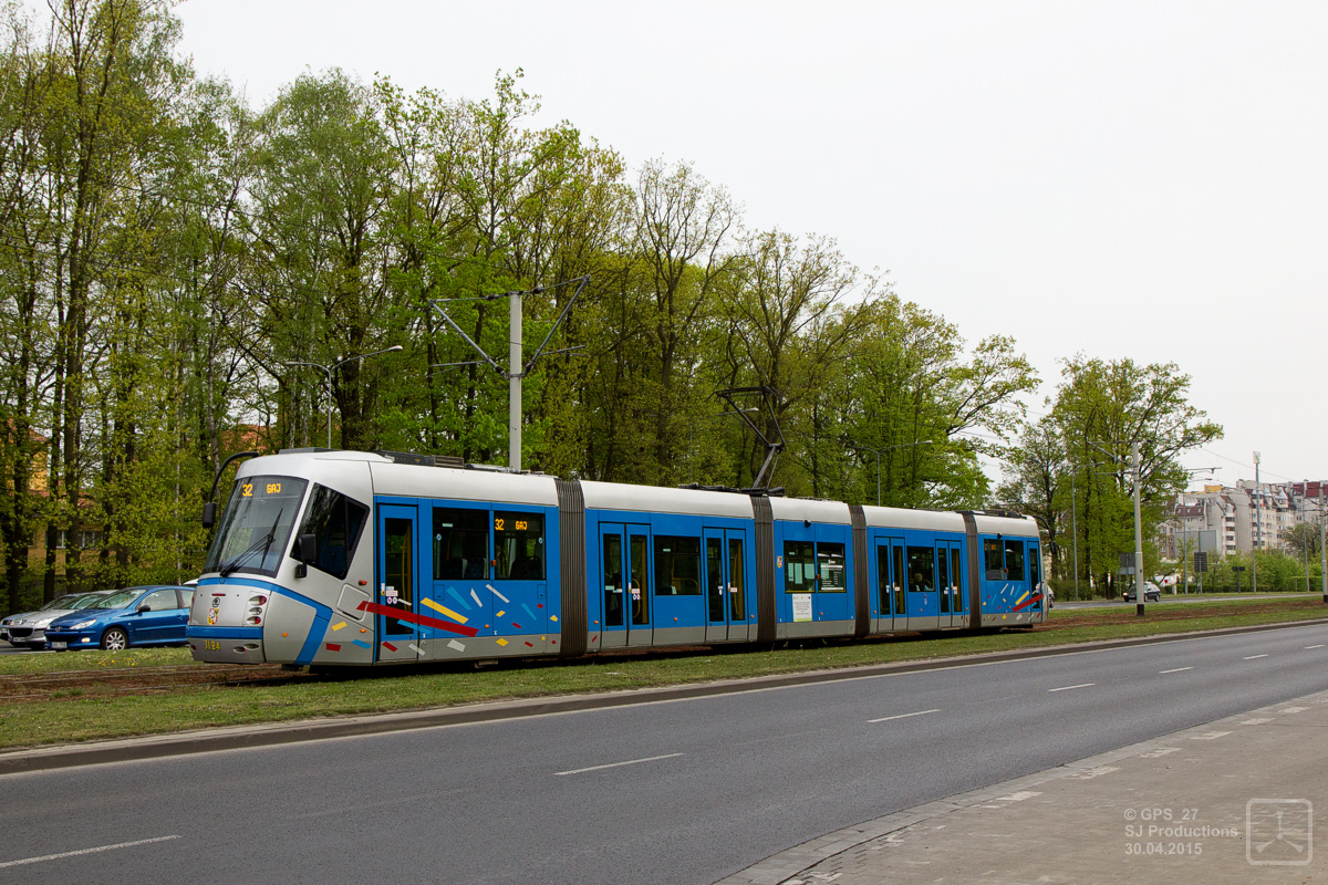 Wrocław, Škoda 19T Elektra № 3124