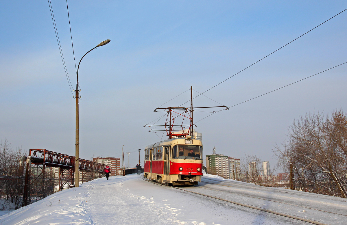 Екатеринбург, Tatra T3SU № 665
