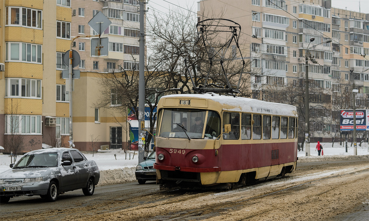 Київ, Tatra T3SU № 5949