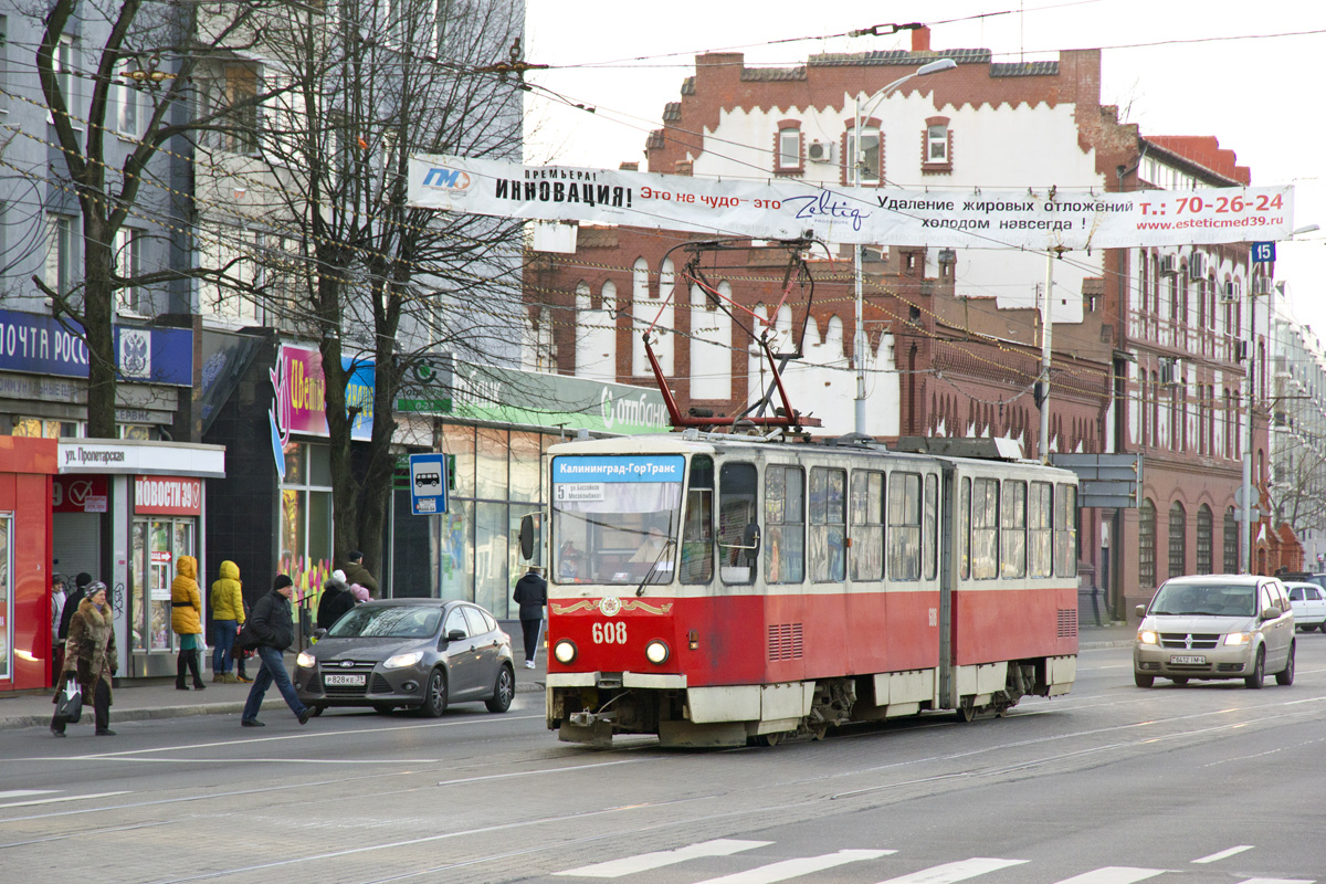 Kaliningrad, Tatra KT4D Nr. 608
