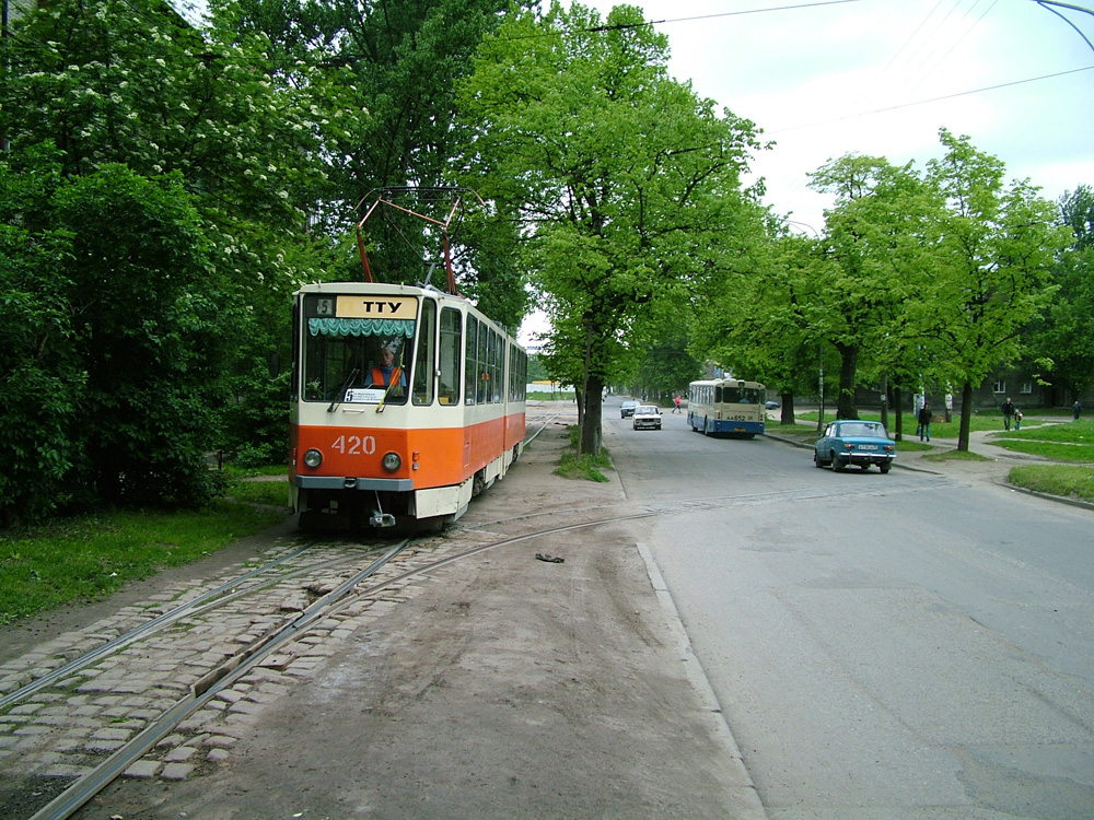 Калининград, Tatra KT4SU № 420