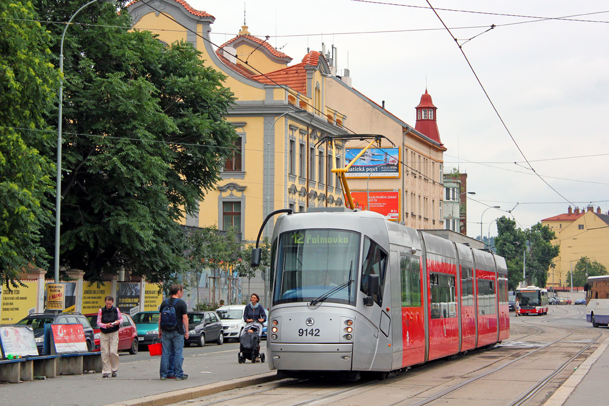 Прага, Škoda 14T Elektra № 9142