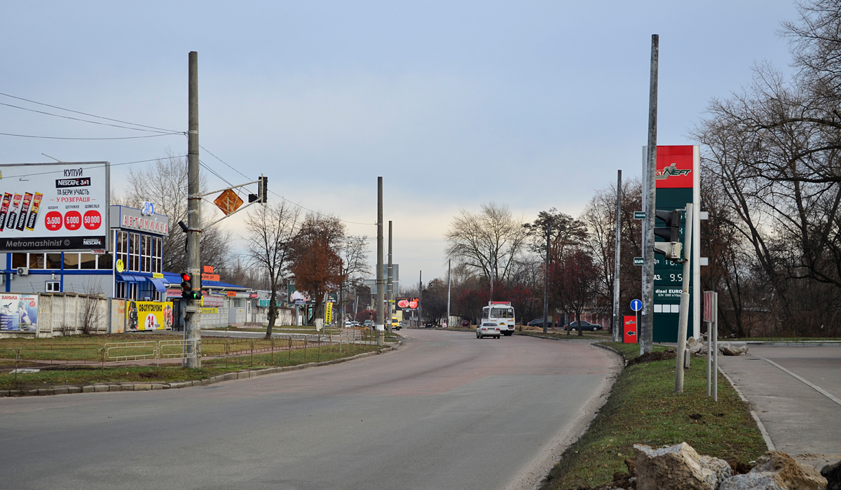 Чернигов — Строительство троллейбусной линии по улице Казацкой
