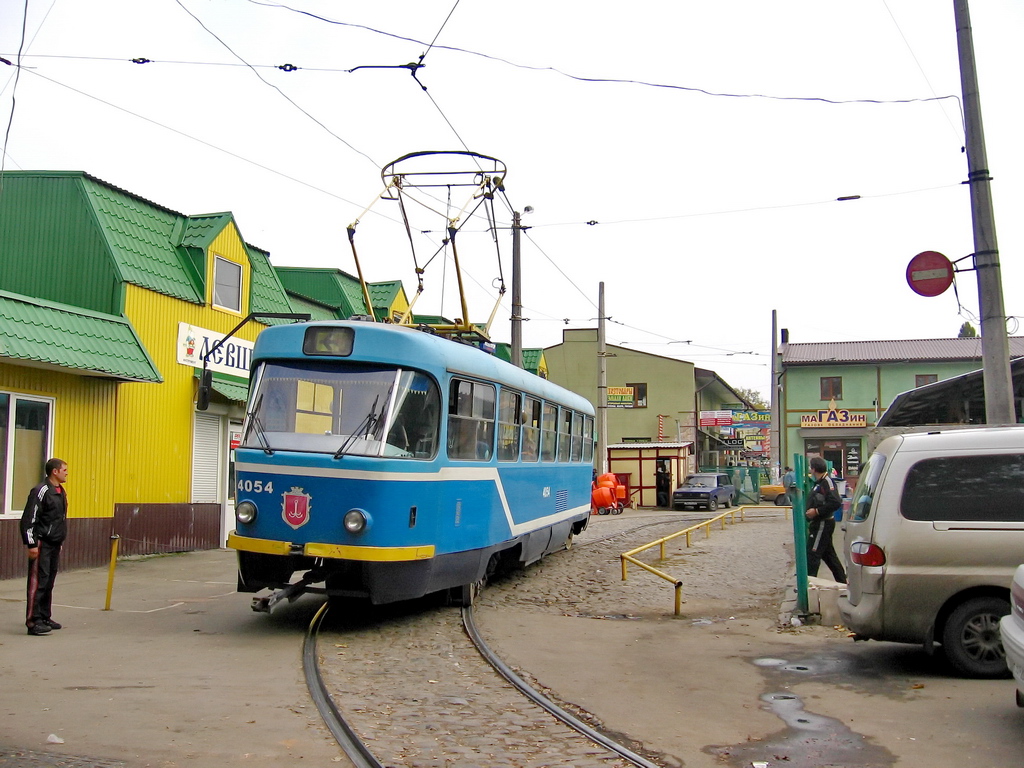 Одесса, Tatra T3R.P № 4054; Одесса — Трамвайные линии: ликвидированные