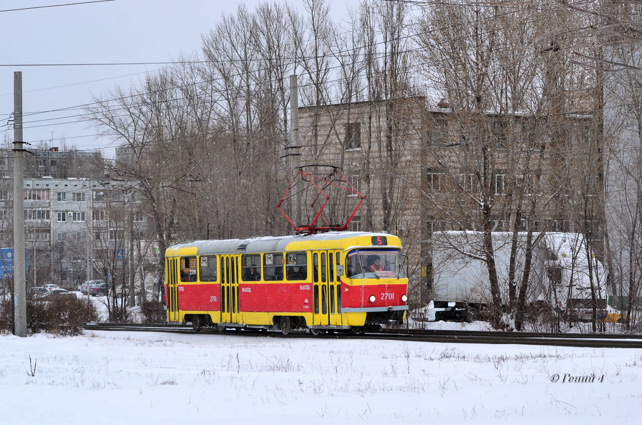 Volgograd, Tatra T3SU # 2701