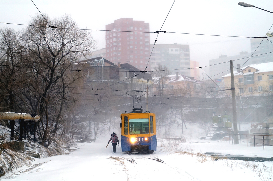 Владивосток, 71-608К № 311; Владивосток — Снегопады