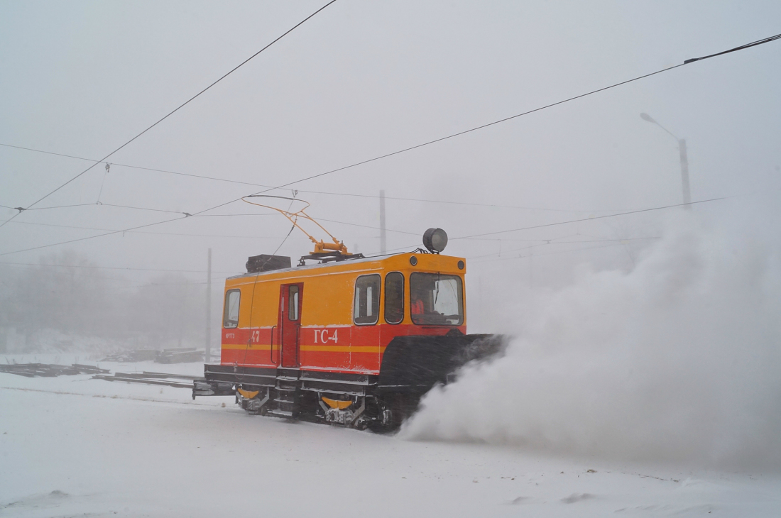 Владивосток, ГС-4 (КРТТЗ) № 47; Владивосток — Снегопады