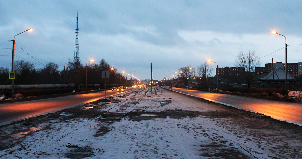 Omsk — Closed tram lines