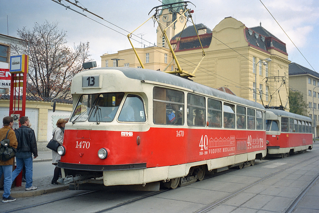 Brno, Tatra T2R № 1470