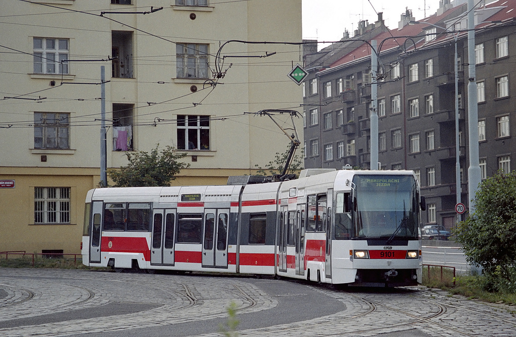 Прага, Tatra RT6N1 № 9101