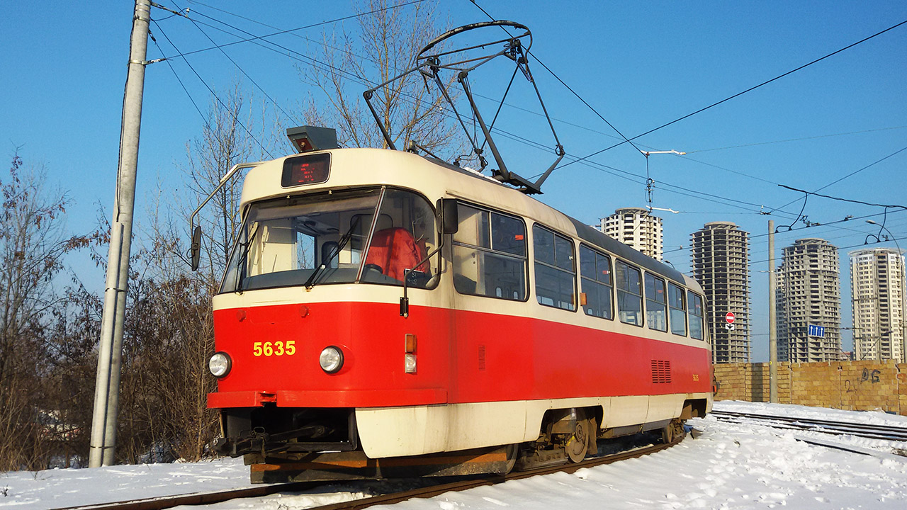 Kiova, Tatra T3SUCS # 5635