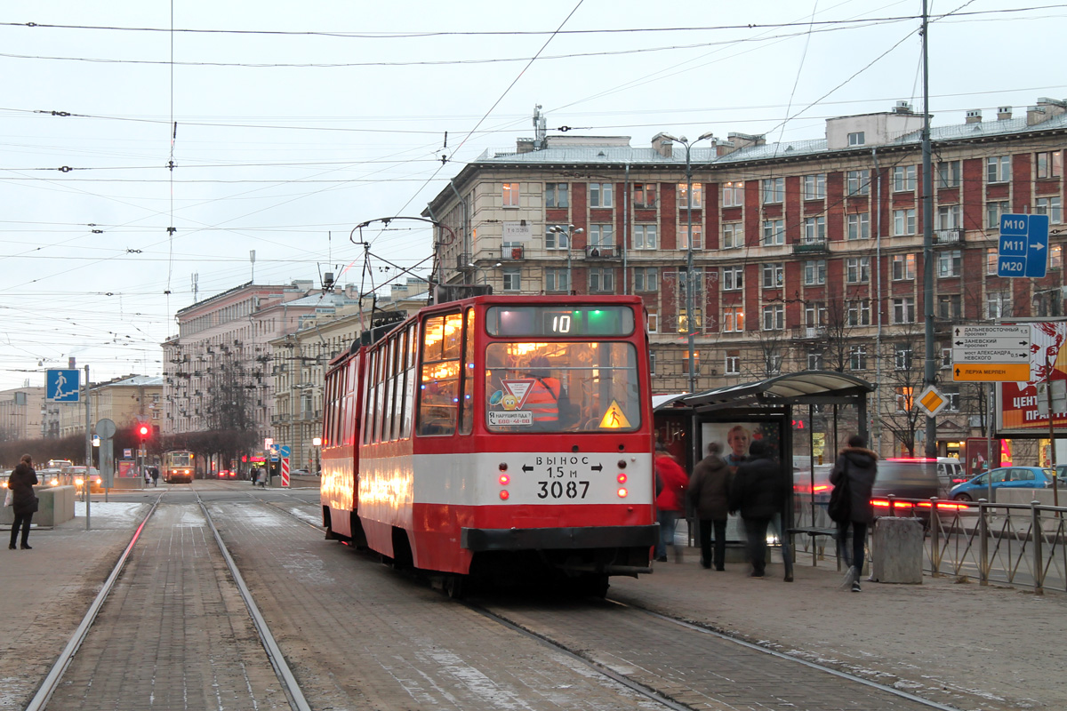 Санкт-Петербург, ЛВС-86К № 3087