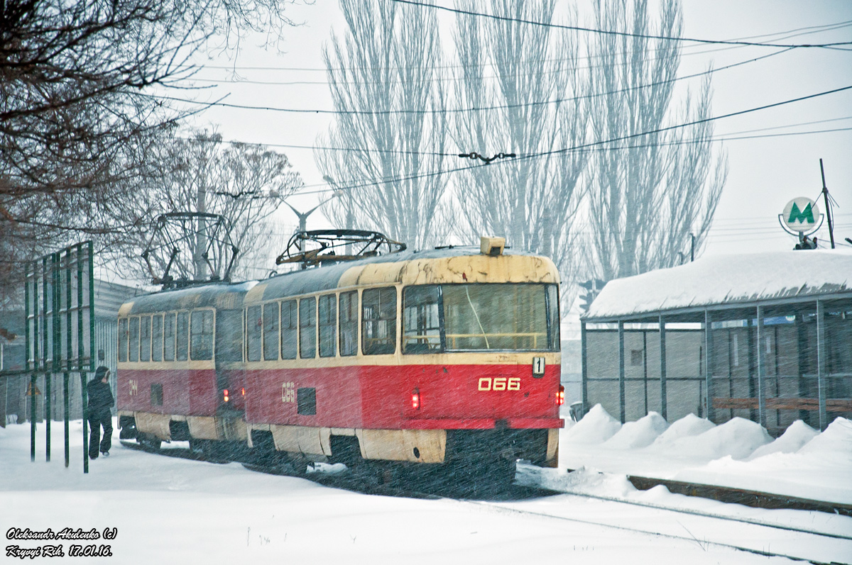 Кривой Рог, Tatra T3R.P № 066