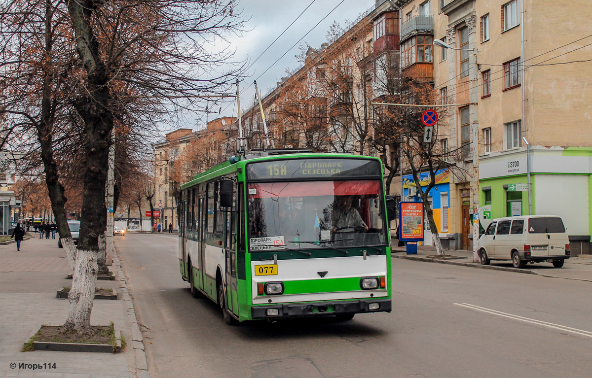 Житомир, Škoda 14TrM № 077