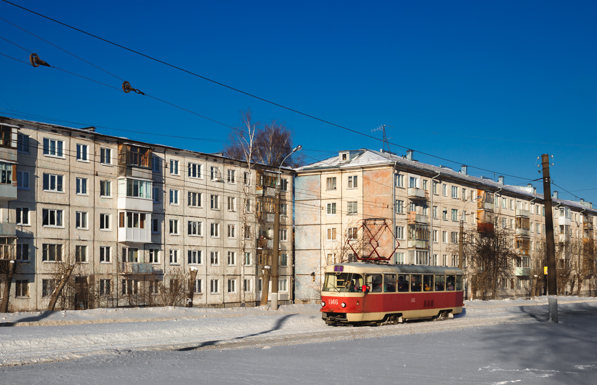 Ижевск, Tatra T3SU (двухдверная) № 1146