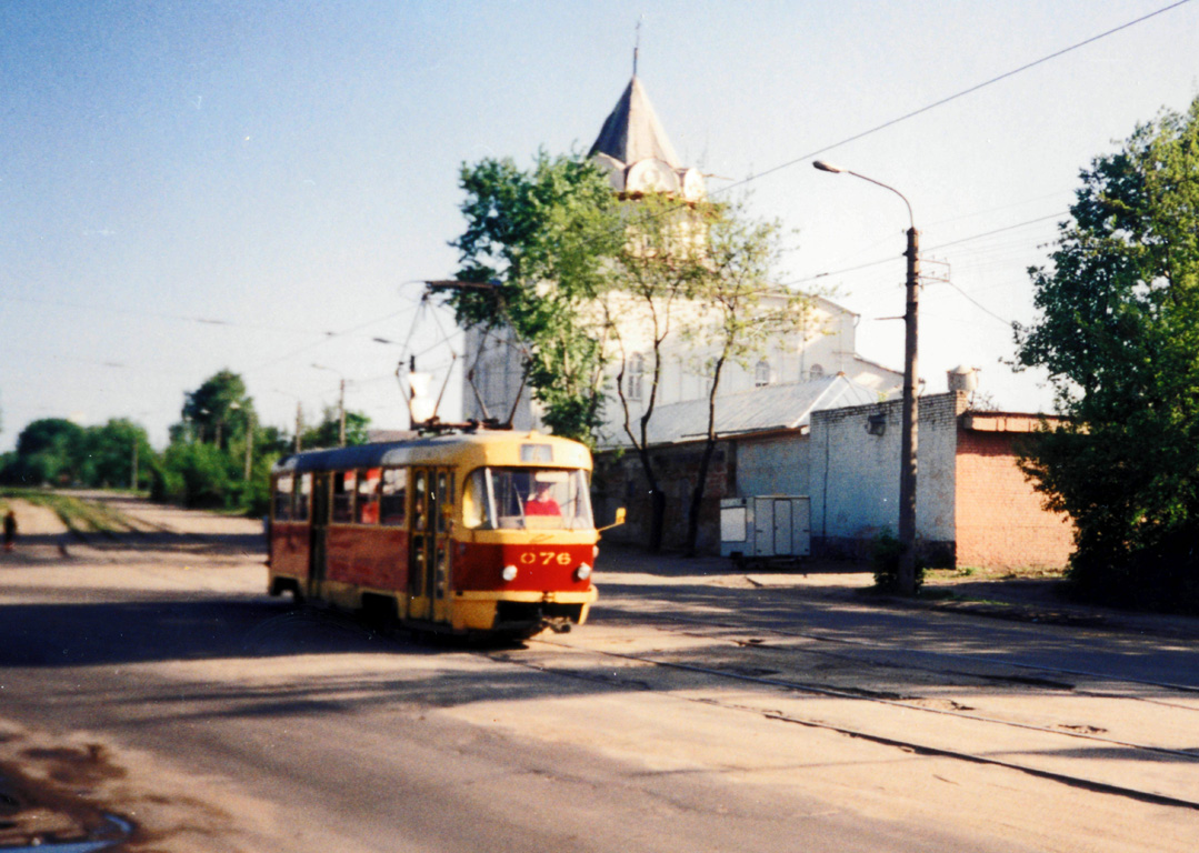 Орёл, Tatra T3SU № 076; Орёл — Исторические фотографии [1992-2005]
