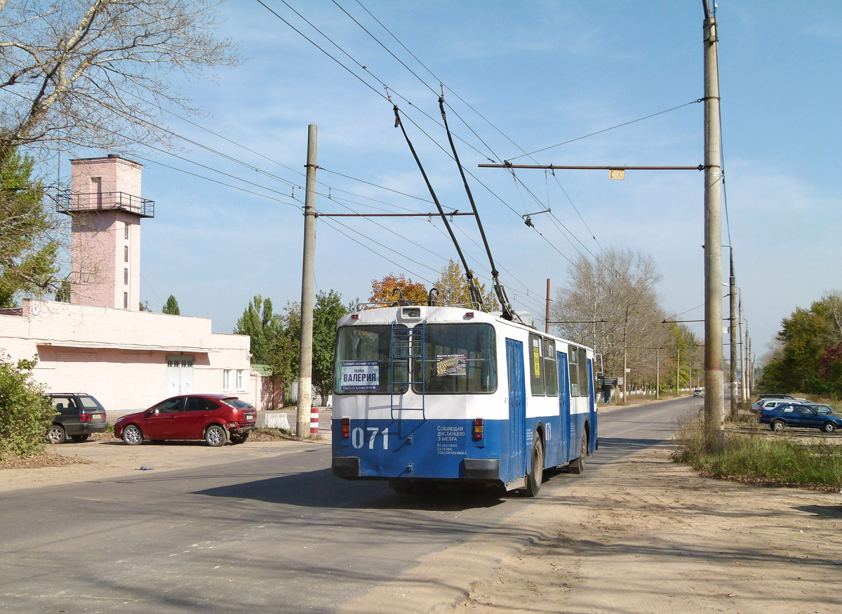 Oryol, ZiU-682 KVR Oryol # 071; Oryol — Suburbs trolleybus line to SPZ (Steel rolling plant)
