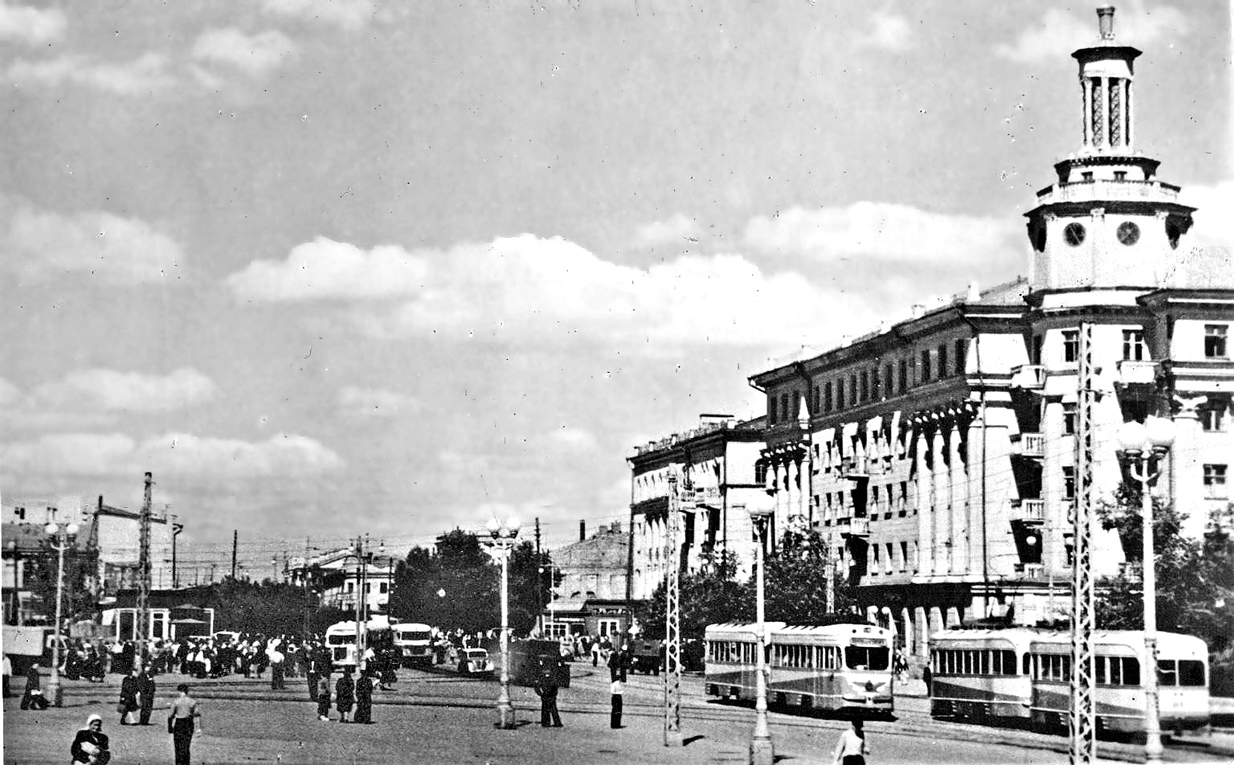 Воронеж - Исторические фотографии - Фото - Городской электротранспорт