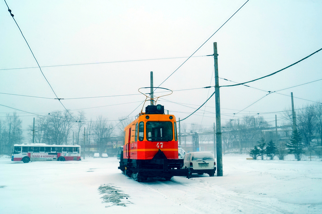 Владивосток, ГС-4 (КРТТЗ) № 47; Владивосток — Снегопады