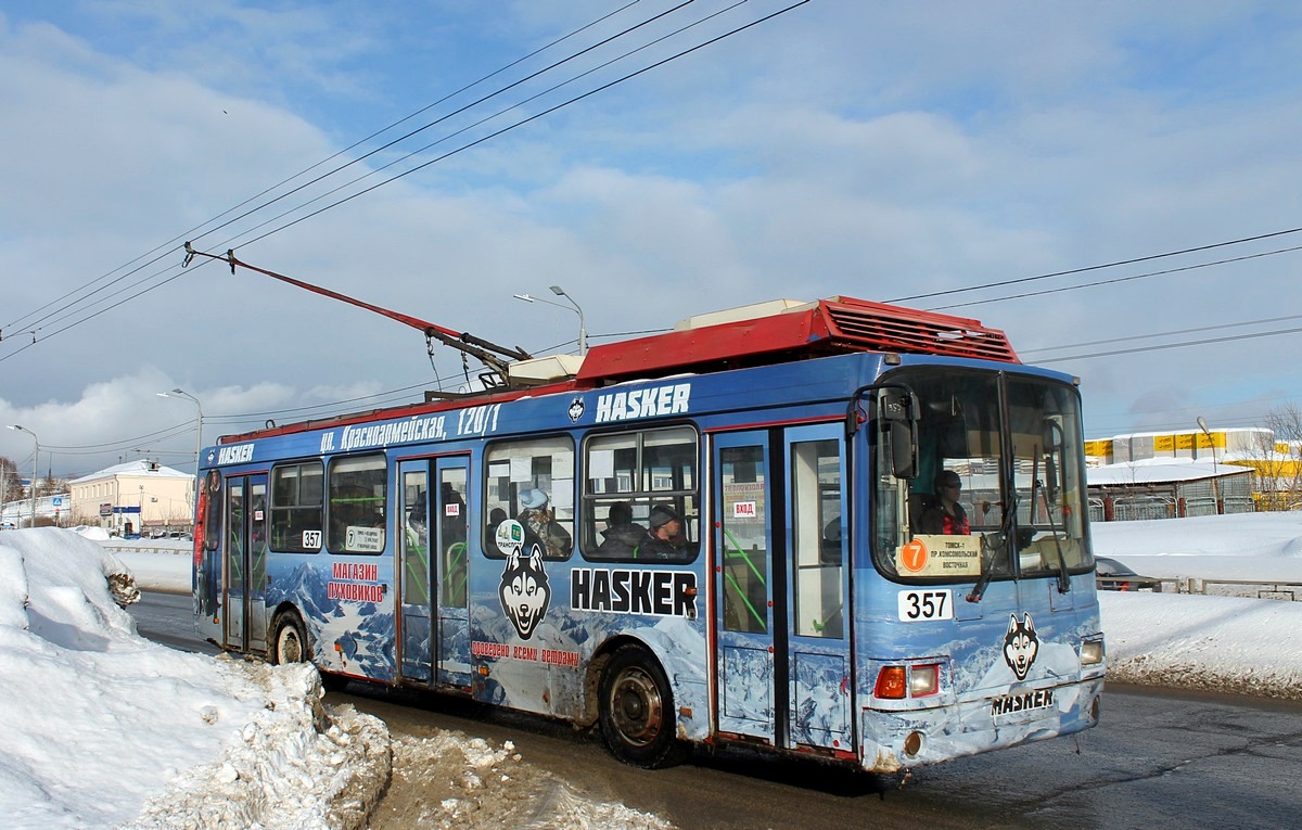 Tomsk, LiAZ-5280 (VZTM) # 357