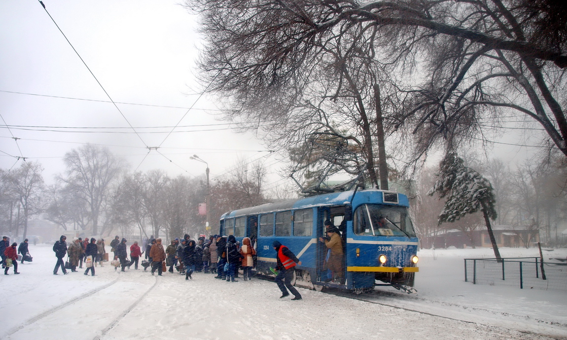 Одесса — 17.01.2016 — Снегопад и его последствия