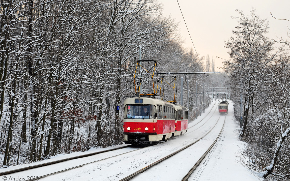 Прага, Tatra T3SUCS № 7212