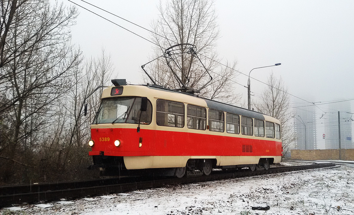 Kyiv, Tatra T3SUCS # 5389