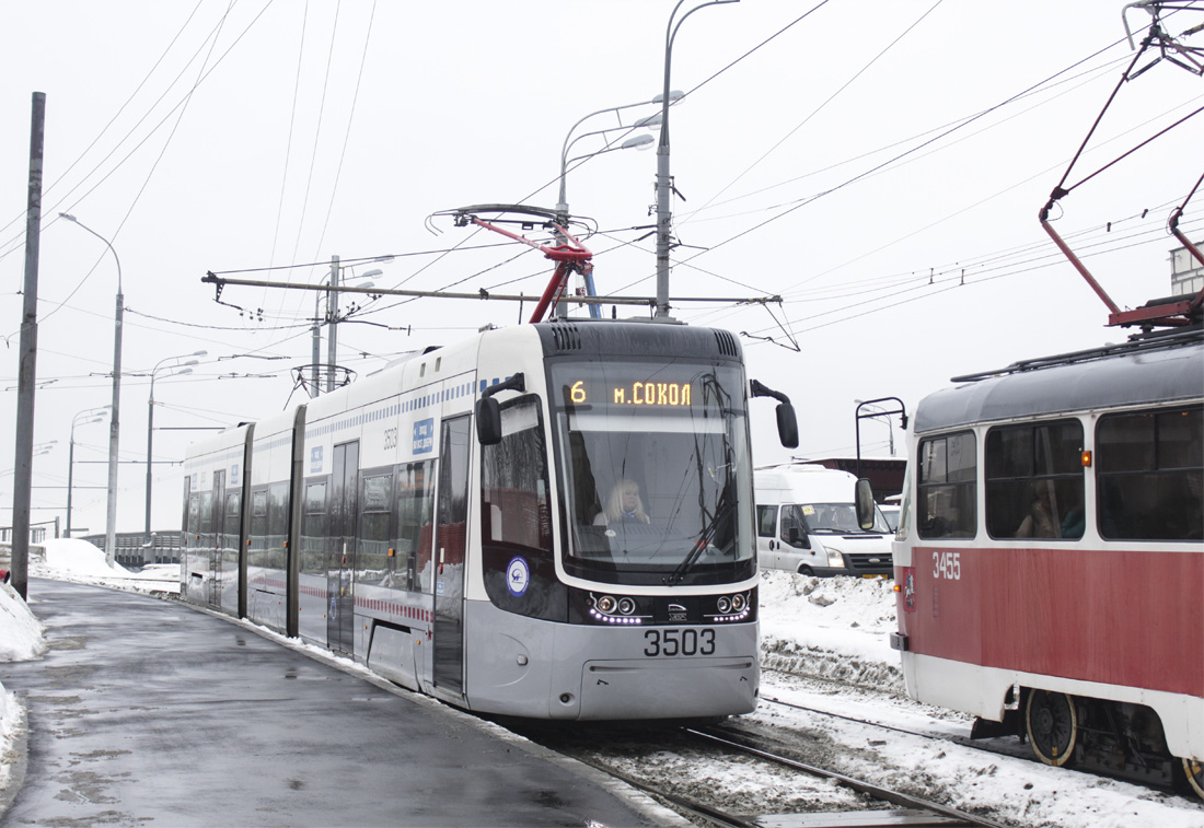 Moscova, 71-414 (Pesa Fokstrot) nr. 3503