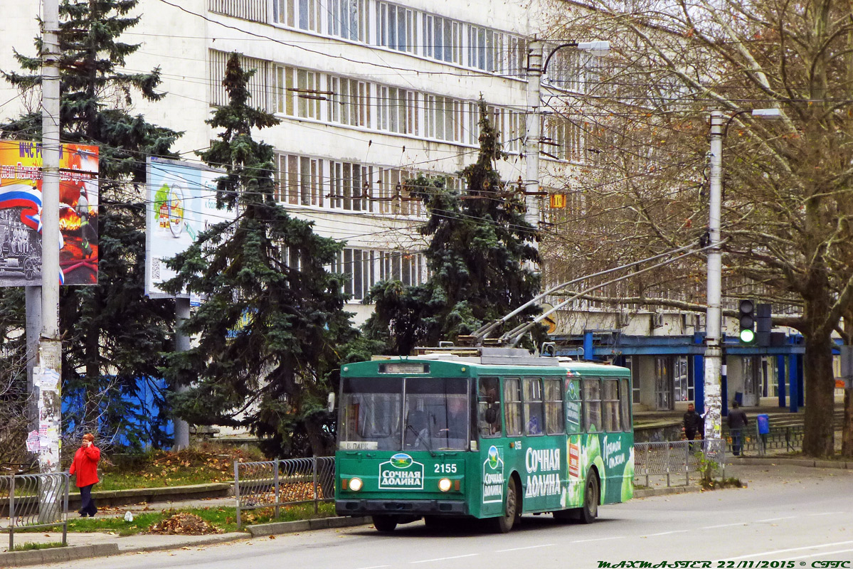 Krimski trolejbus, Škoda 14Tr11/6 č. 2155