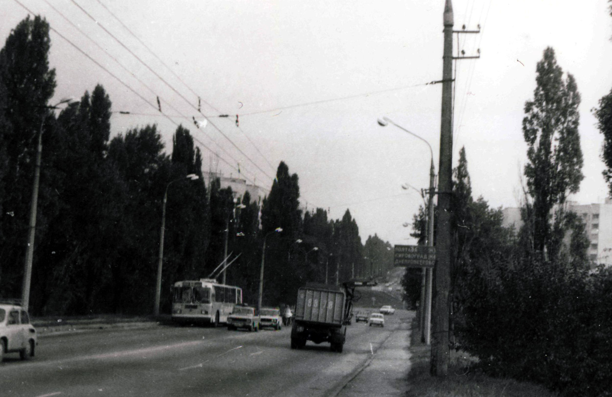 Krzemieńczuk — Historical photos — Trolleybus (1966-2005)