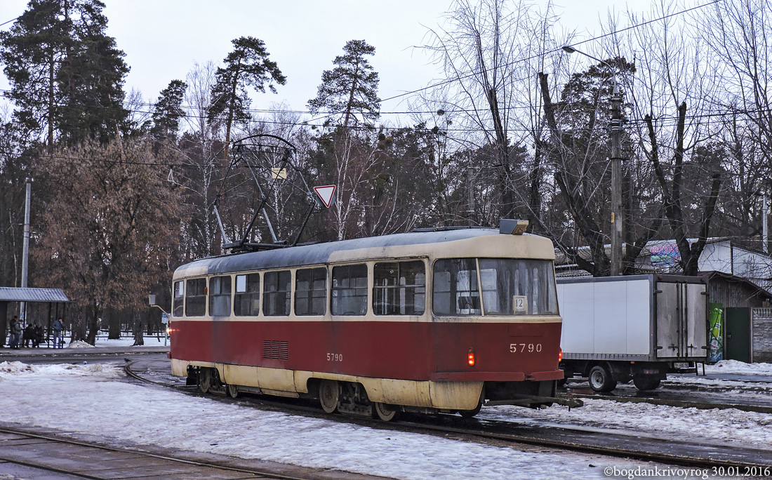 Київ, Tatra T3SU № 5790