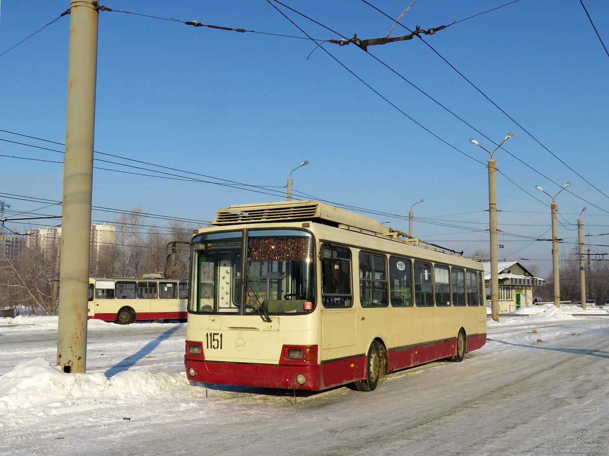 Chelyabinsk, LiAZ-5280 (VZTM) nr. 1151