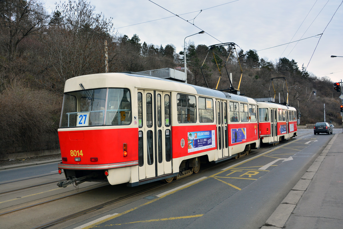 Prague, Tatra T3M N°. 8014