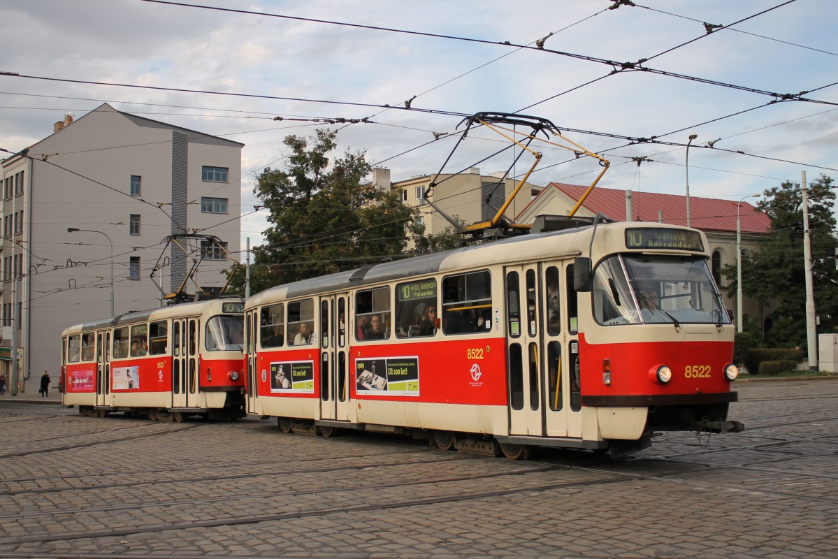 Praha, Tatra T3R.P № 8522