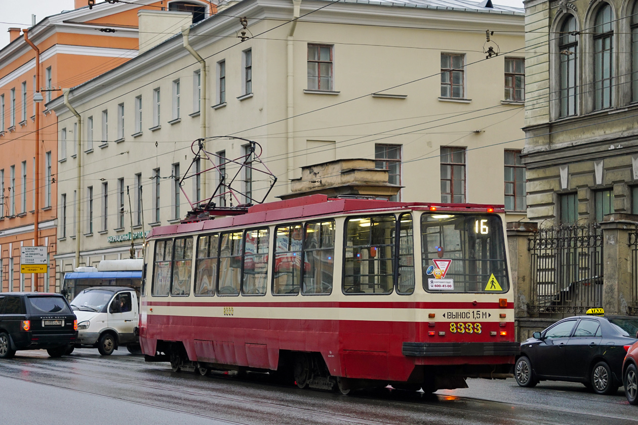 Санкт-Петербург, 71-134К (ЛМ-99К) № 8333; Санкт-Петербург — Происшествия