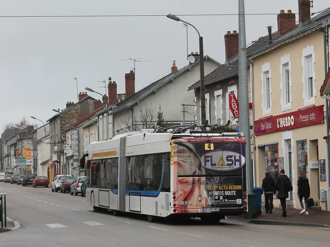 Лимож, Hess SwissTrolley 4 (BGT-N2D) № 901