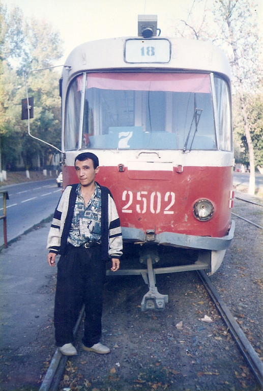 Tashkent, Tatra T3SU # 2502; Tashkent — Old photos