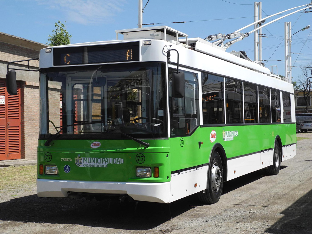 Cordoba, Trolza-5275.03 “Optima” Nr. 77; Cordoba — New Trolleybus Deliveries