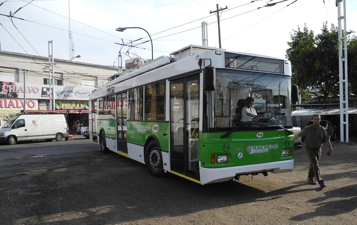 Cordoba, Trolza-5275.03 “Optima” Nr 74; Cordoba — New Trolleybus Deliveries