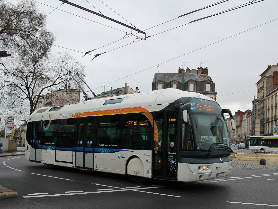 Limoges, Irisbus Cristalis ETB 12 # 101