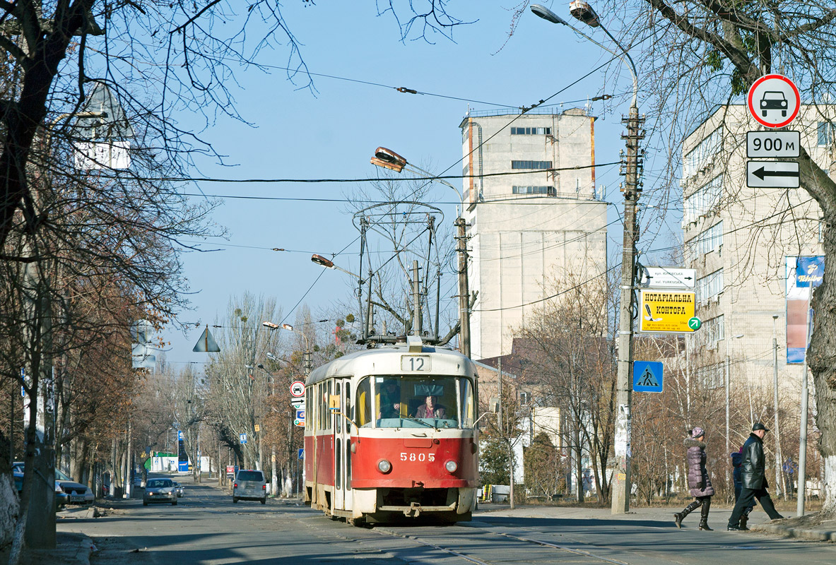 Киев, Tatra T3SU № 5805