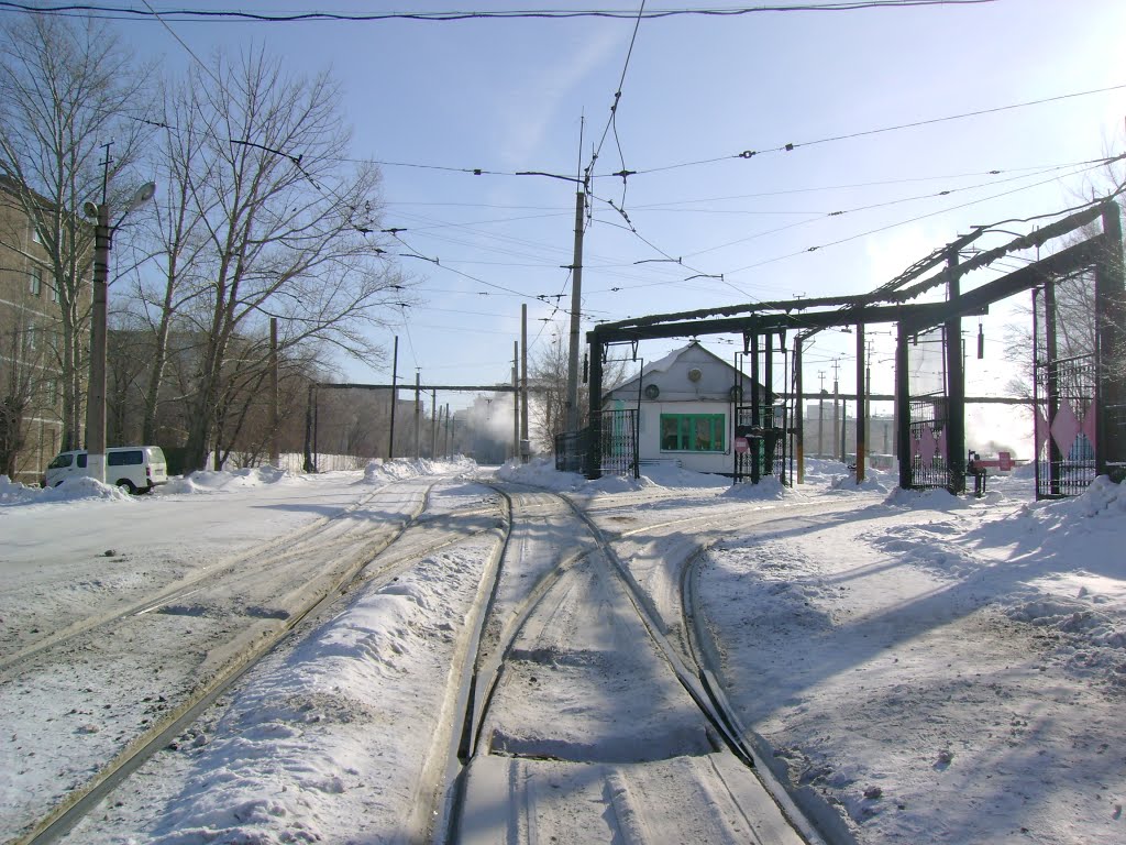 Темиртау — Трамвайный парк