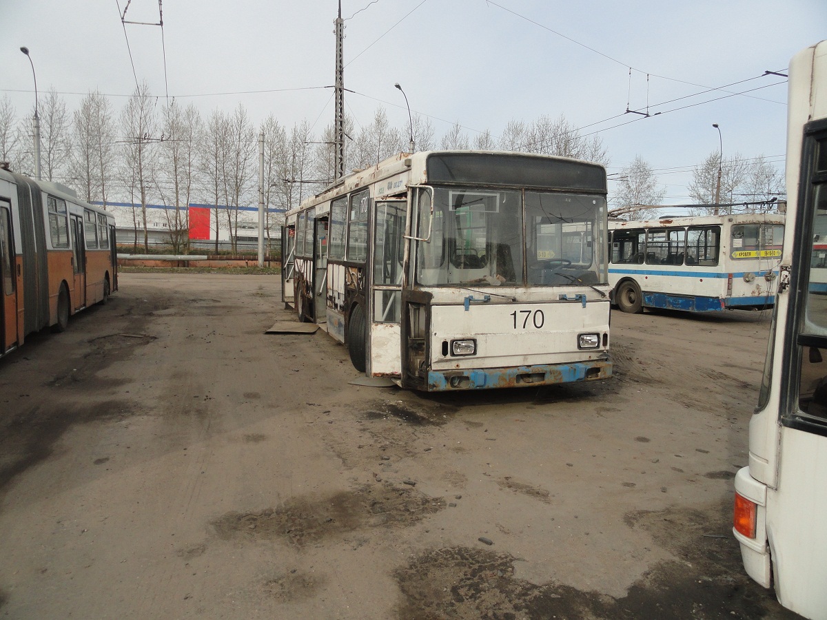 Вологда, Škoda 14TrM (ВМЗ) № 170
