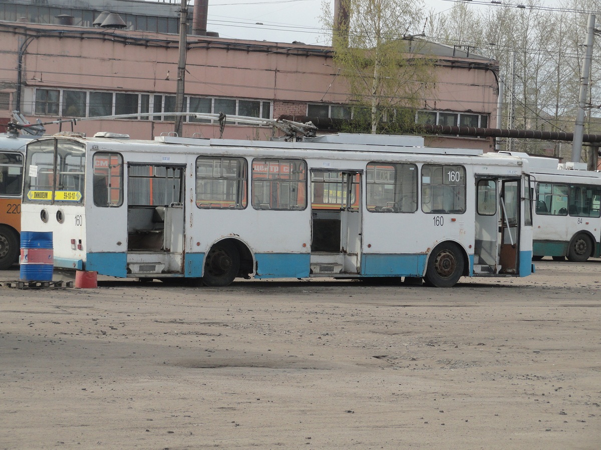 Вологда, Škoda 14TrM (ВМЗ) № 160
